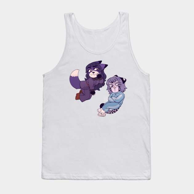 Violets v4 Tank Top by paperstarzz